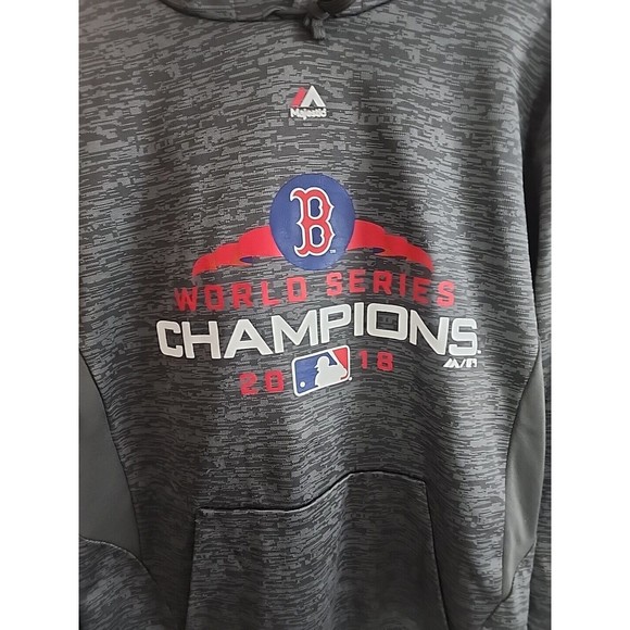 Boston Red Sox Sweatshirt Hoodie Mens Size Small Pullover 2018 World Series - Picture 2 of 8